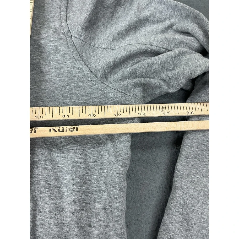 Banana‎ Republic Sweatshirt Mens Large Gray Luxe Touch Full Zip Fleece Jacket